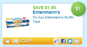$1/1 Entenmann’s Muffin Tops