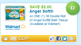 HOT High Value $2/1 Angel Soft Bath Tissue Coupon!