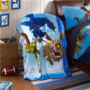 How To Train Your Dragon Plush Throw Only $6.49!!