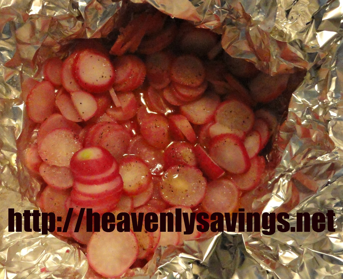 Grilled Radishes!