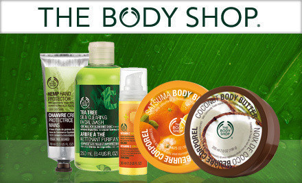 $10 for $20 at The Body Shop! Denver Area Groupon Deal!