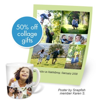 50% Photo Collages!!  Ends April 17th!!
