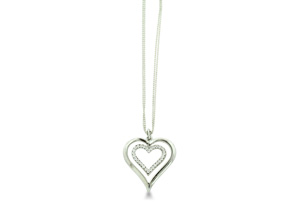 Swarovski Crystal Double Heart Necklace that is currently just $9.99 (Reg. $39.99) + FREE Shipping!