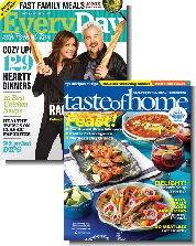Everyday with Rachael Ray & Taste of Home Magazine Combo, just $7.99/year – TODAY ONLY!
