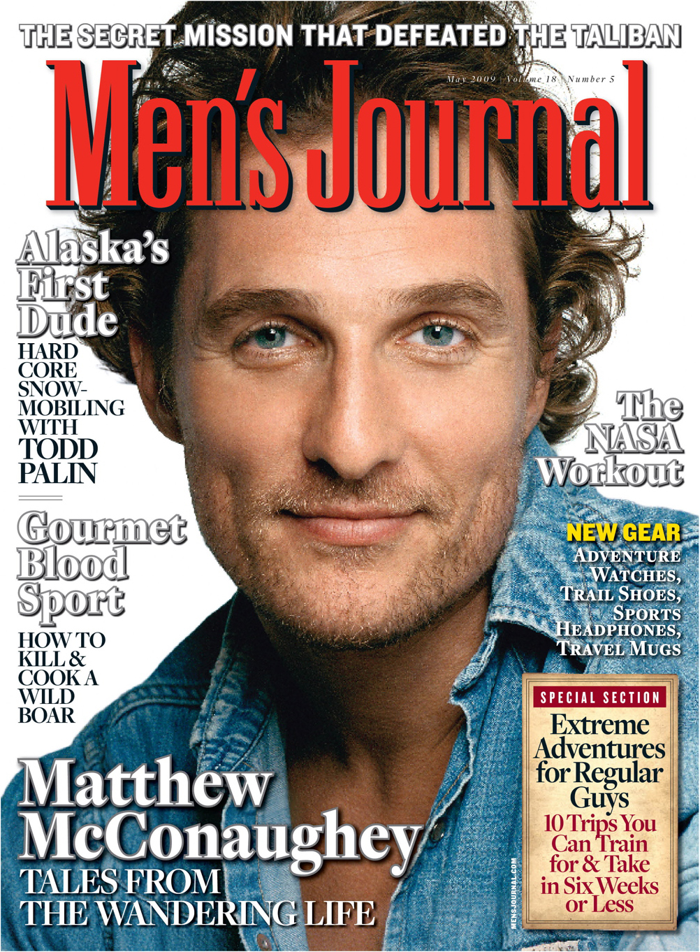 Men's Journal Magazine Subscription just 3.99/year (Reg. 19.99) TODAY