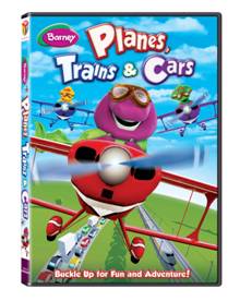 Barney: Planes, Trains & Cars DVD Giveaway!