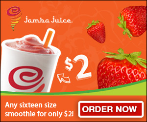 Score ANY Sixteen Size Smoothie with this Jamba Juice Coupon!