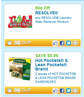 Today’s New Coupons! Resolve, Rid-X, Lime-a-way, Lean Pockets, and more!