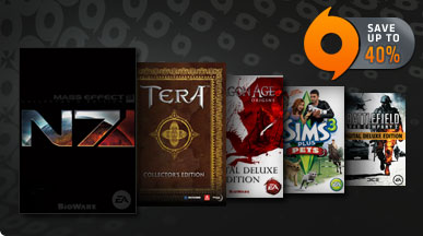 Save up to 40% off on Games from Origin! The Sims, Star Wars, TERA, Battlefield and more!
