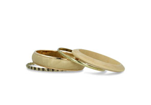 Four Wood and Brass Bangle Bracelets now only $19.99 (Reg. $39.99) + FREE Shipping!