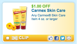 Print Carmex Coupon NOW for Freebie at Walgreens Later!