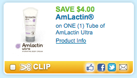 AmLactin just $0.90 after Q – Last Day to Print!
