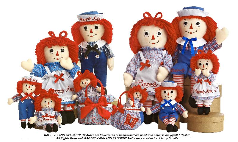 Raggedy Ann Doll and Raggedy Andy Doll Toy Review!
