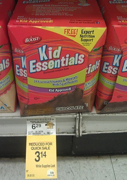Kids Essentials Boost just $0.14 per 4-Pack!