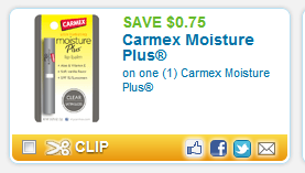 $0.75/1 Carmex Moisture Plus + $0.75 Money Maker at CVS (After Rebate)