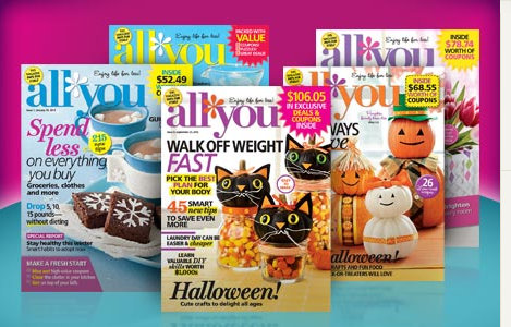 *HOT* All You Magazine just $1 per issue!
