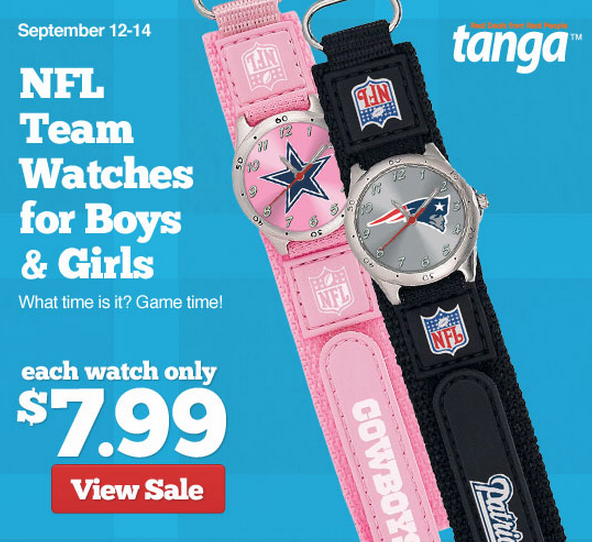 Boys & Girls NFL Watches just $10.98 Shipped (Reg. $22.95) 2 Days Only!