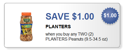 $1/2 Planters Peanuts Coupon!