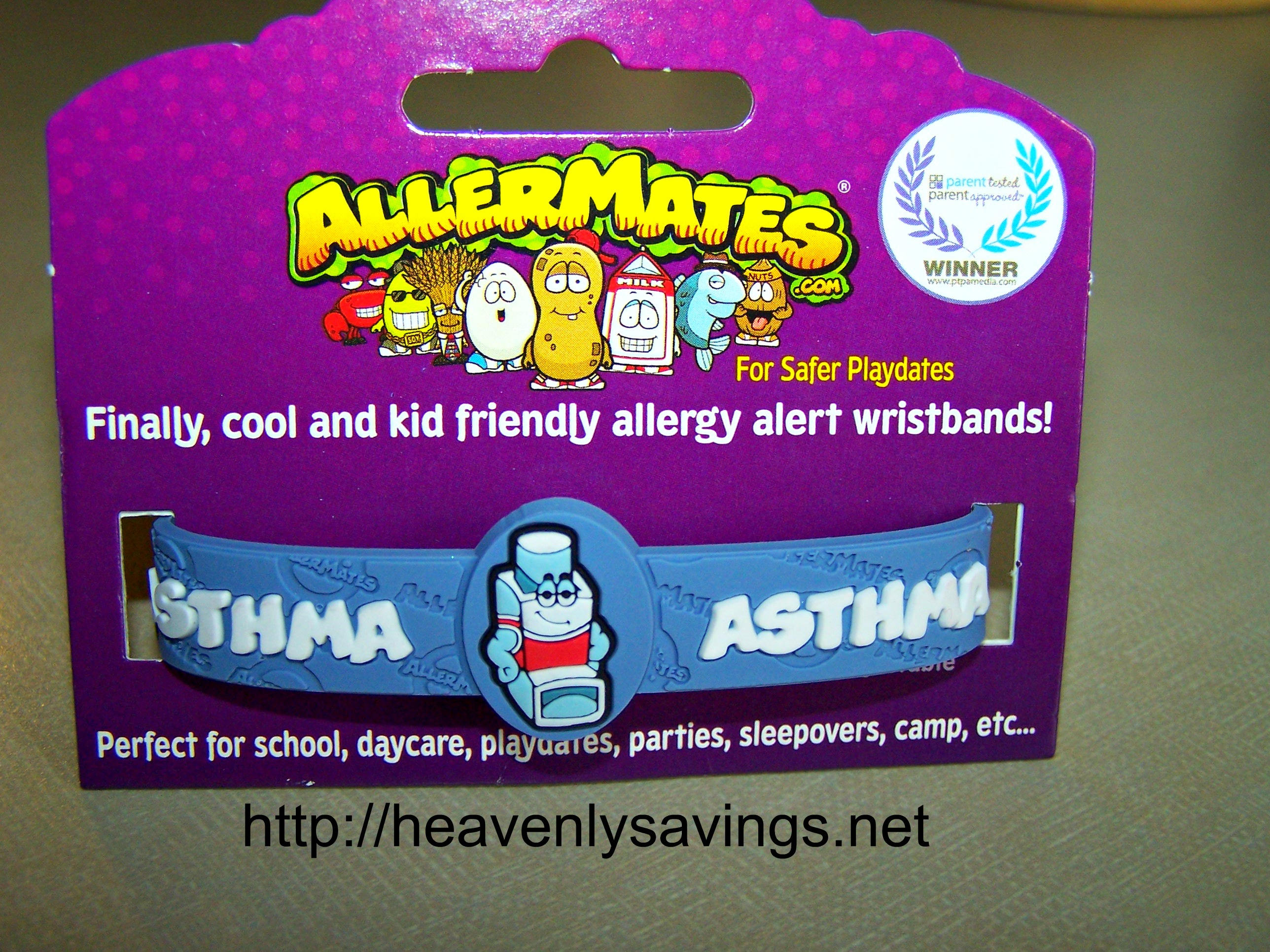 AllerMates Allergy Alert Wristband Review!