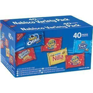 40 Count Nabisco Variety Pack just $0.22 each Shipped!