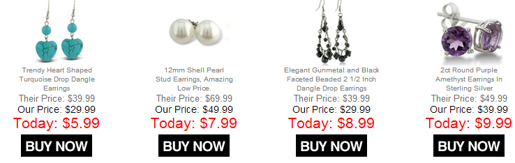 *HOT* Deals on Jewelry (as low as $5.99) + Free Shipping on Everything!