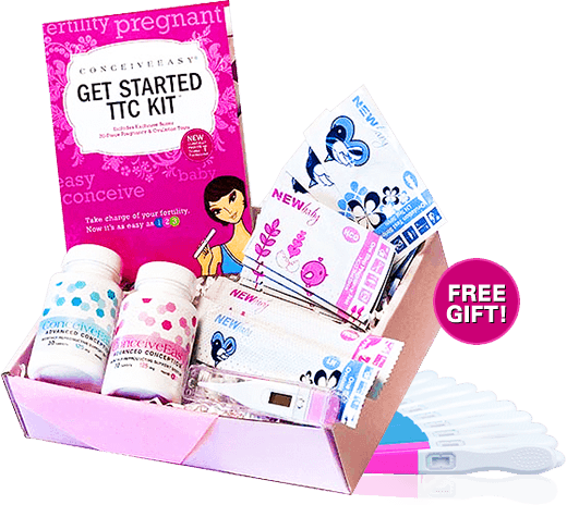 ConceiveEasy TTC Kit – Helps you get pregnant faster!
