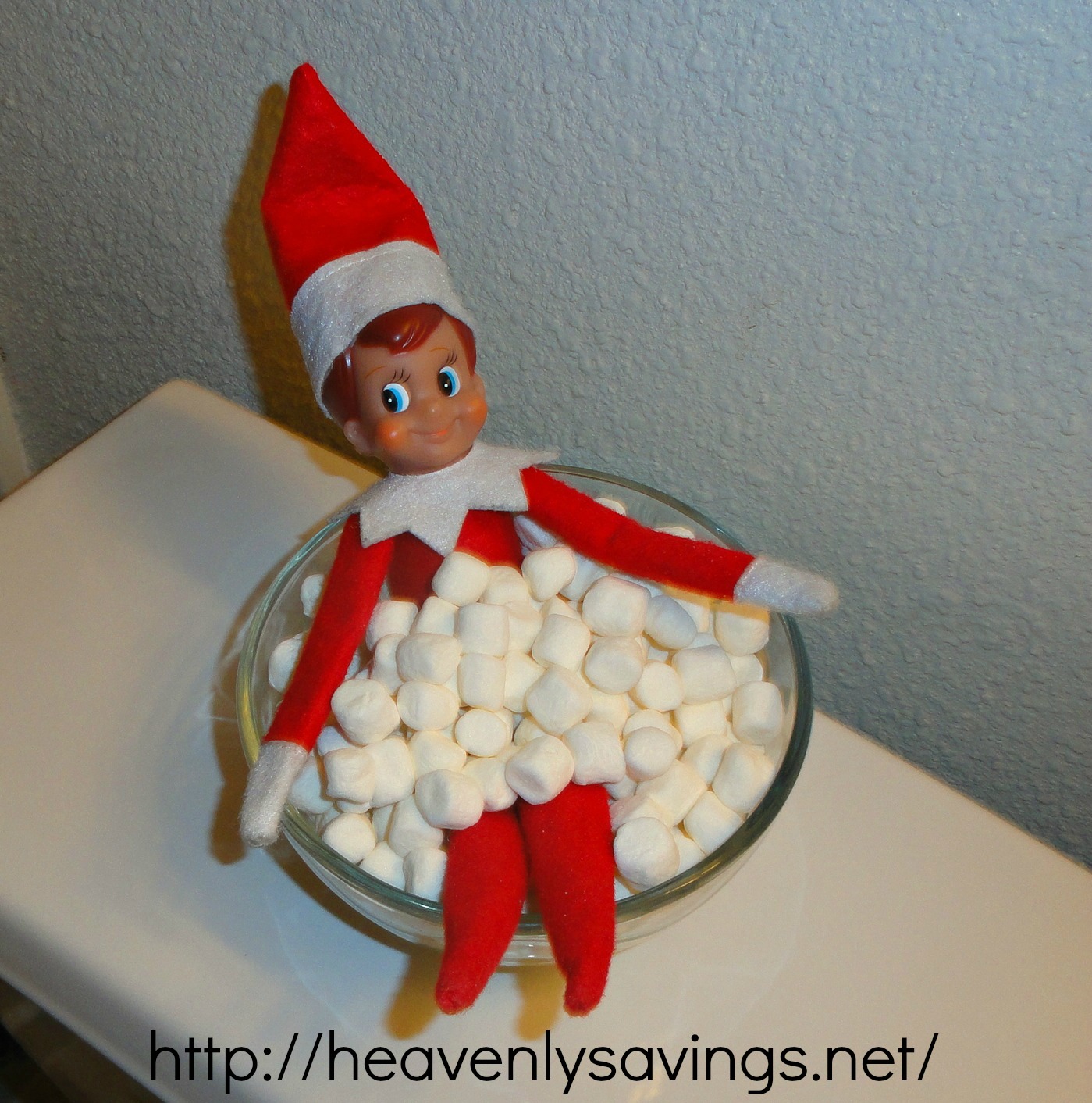 Elf on the Shelf Ideas……Day #2!