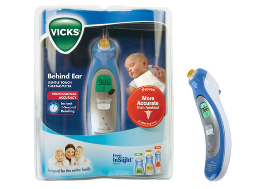 Vicks Behind Ear Thermometer Review!
