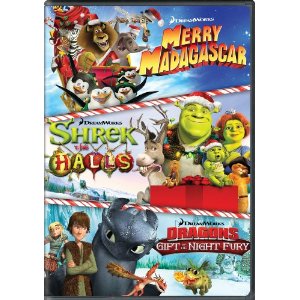 Merry Madagascar, Shrek the Halls and Dragons Gift of the Night Fury Review!