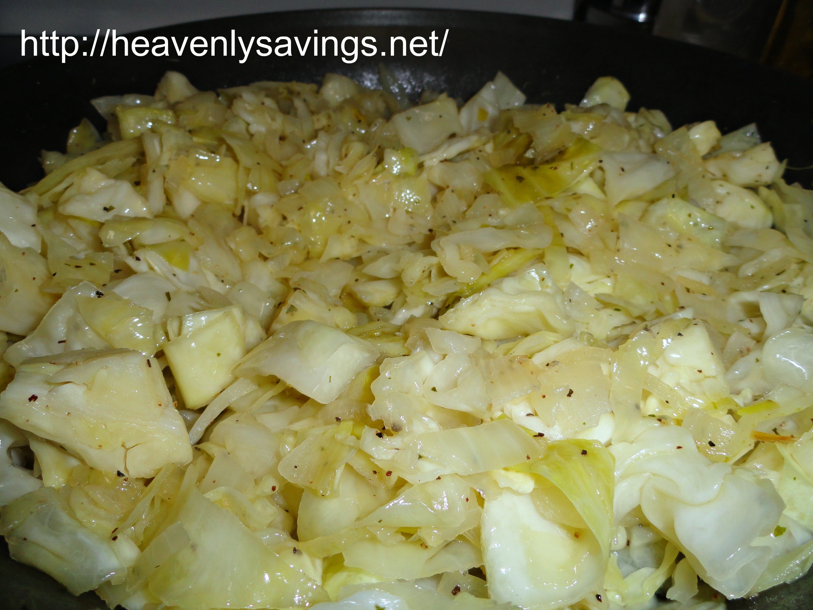 Salt and Vinegar Fried Cabbage Recipe