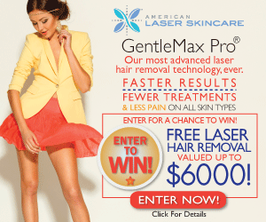 Enter To Win Free Laser Hair Removal!