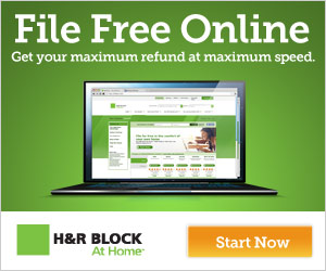 File your Taxes for Free with H&R Block!