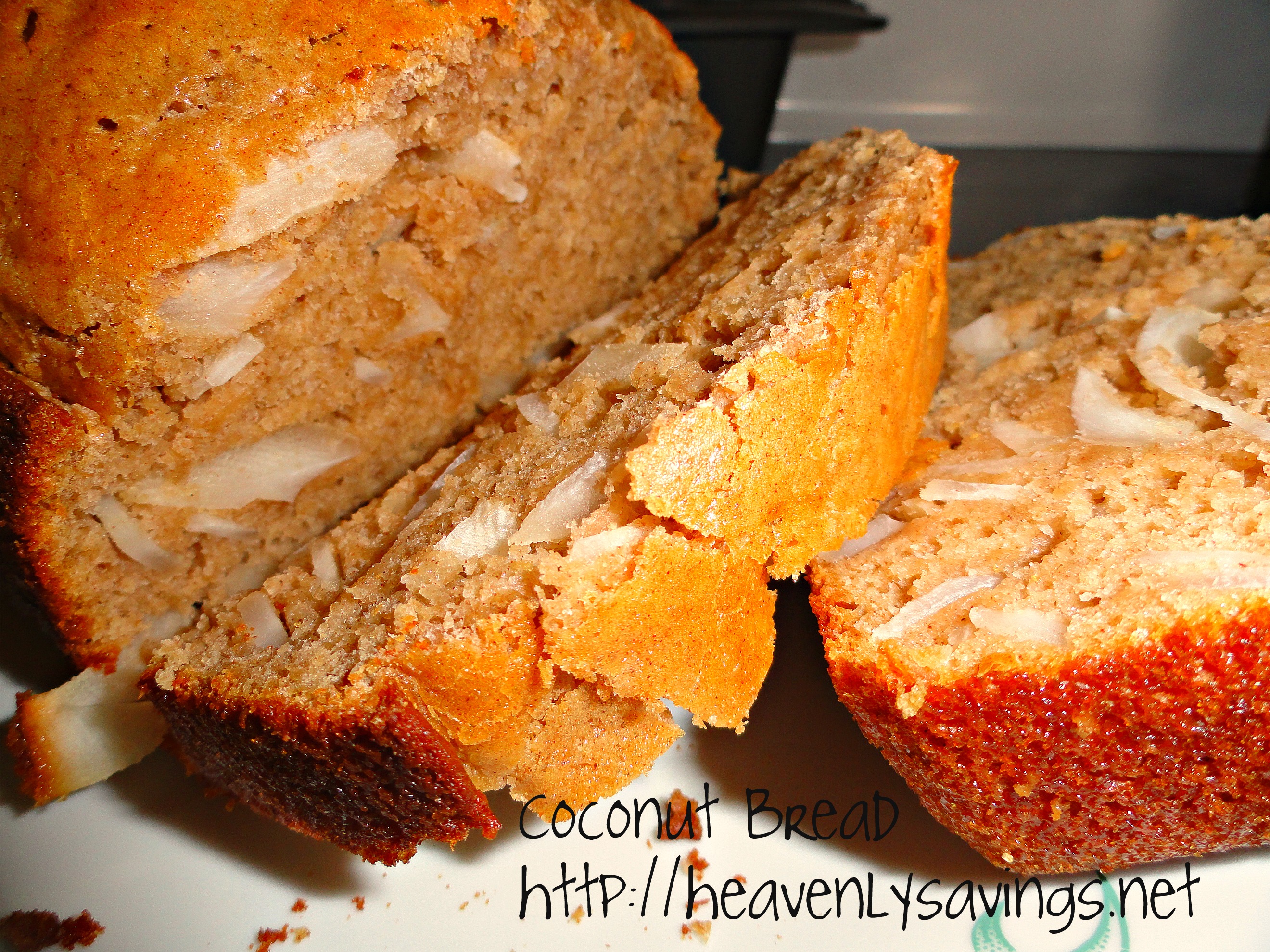Delicious Homemade Coconut Bread!