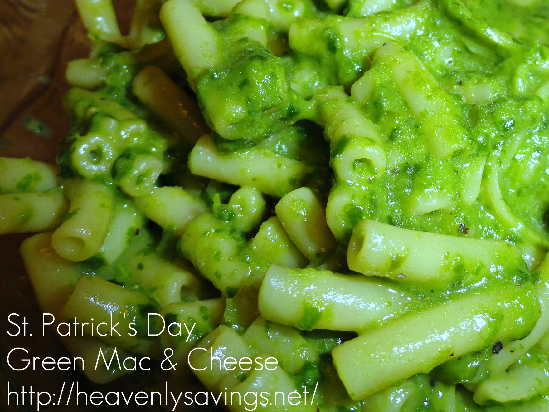 Healthy St. Patrick’s Day Mac & Cheese! So Easy!