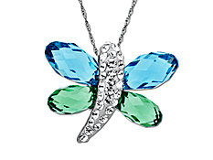 Dragonfly Pendant with Sky and Meadow Swarovsky Crystal just $19 (Reg. $99) + Free Shipping!