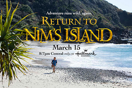 Return To Nim’s Island on Hallmark Channel + Giveaway! Ends 3/23/13!