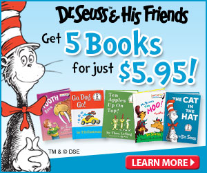 Give the Gift of Reading! Score 5 Dr. Seuss Books for $5.95 Shipped!