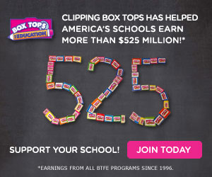 Earn Even More $$ for your school with Online Box Tops for Education! Sign Up is Free!