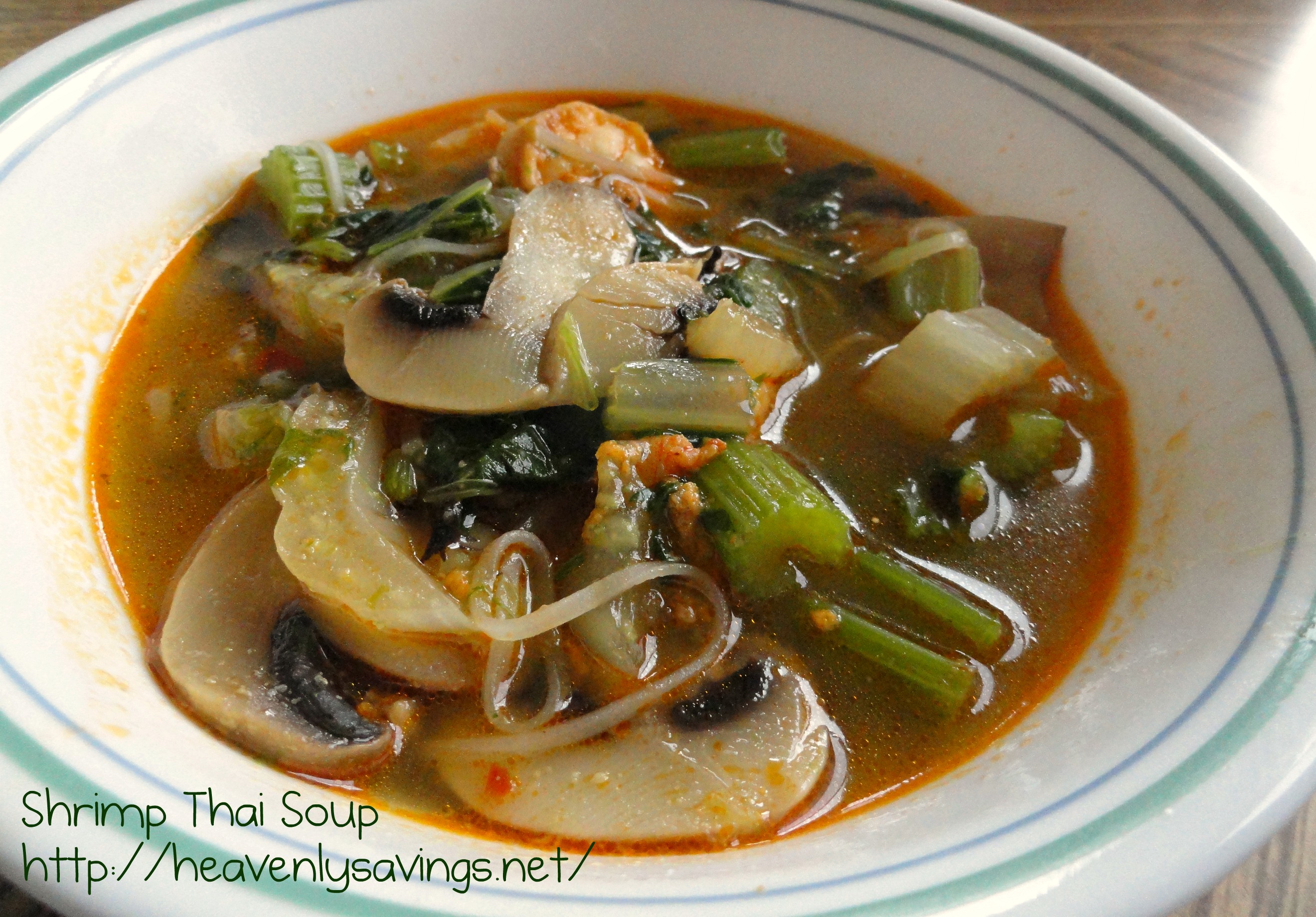 Easy to make Shrimp Thai Soup!  #recipe