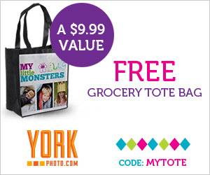 Free Customized Tote Bag from York Photo!