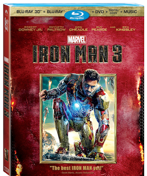 Iron Man 3 on DVD and Blu-Ray!