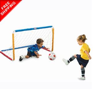 Now You Can SCORE on This Soccer Set Deal with Little Tikes!