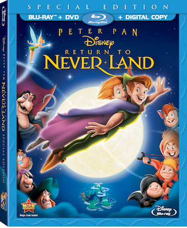 Disney Peter Pan Return To Never Land Review and Giveaway! #Review #Disney #Giveaway Ends 9/13/12!
