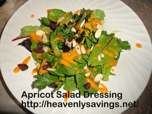 Homemade Apricot Salad Dressing Using Magic Bullet! #recipe