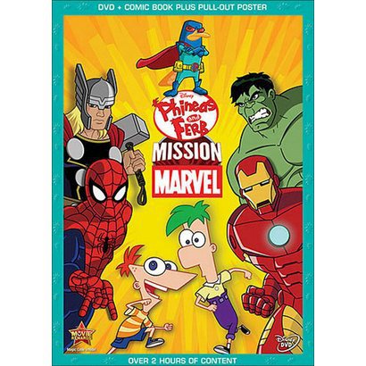 Disney’s Phineas and Ferb Mission Marvel on DVD