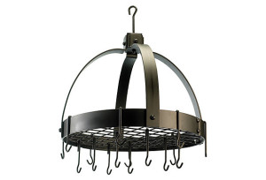 16-Hook Dome Pot Rack w/ Grid, Bronze $89 (Reg. $143)