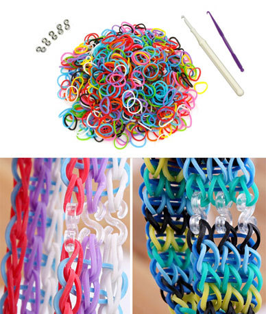 HOT $6 for LOOM Band Refill Kits S Clips + 1,200 Bands! – LAST DAY!
