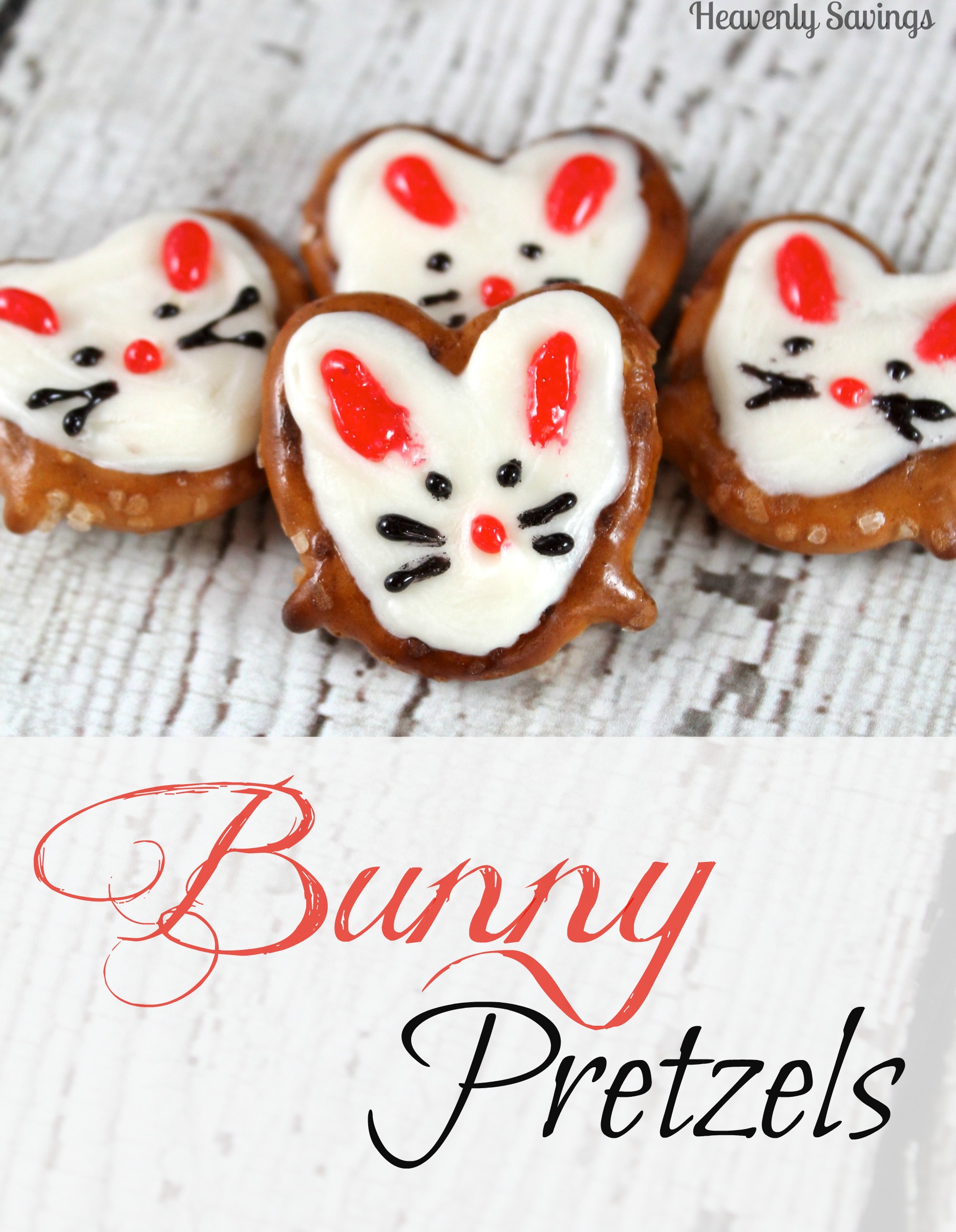 Bunny Pretzels – Fun Snack For The Kids!