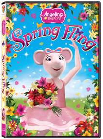 Angelina Ballerina Spring Fling DVD Review and Giveaway!