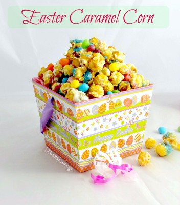 Easter Caramel Corn